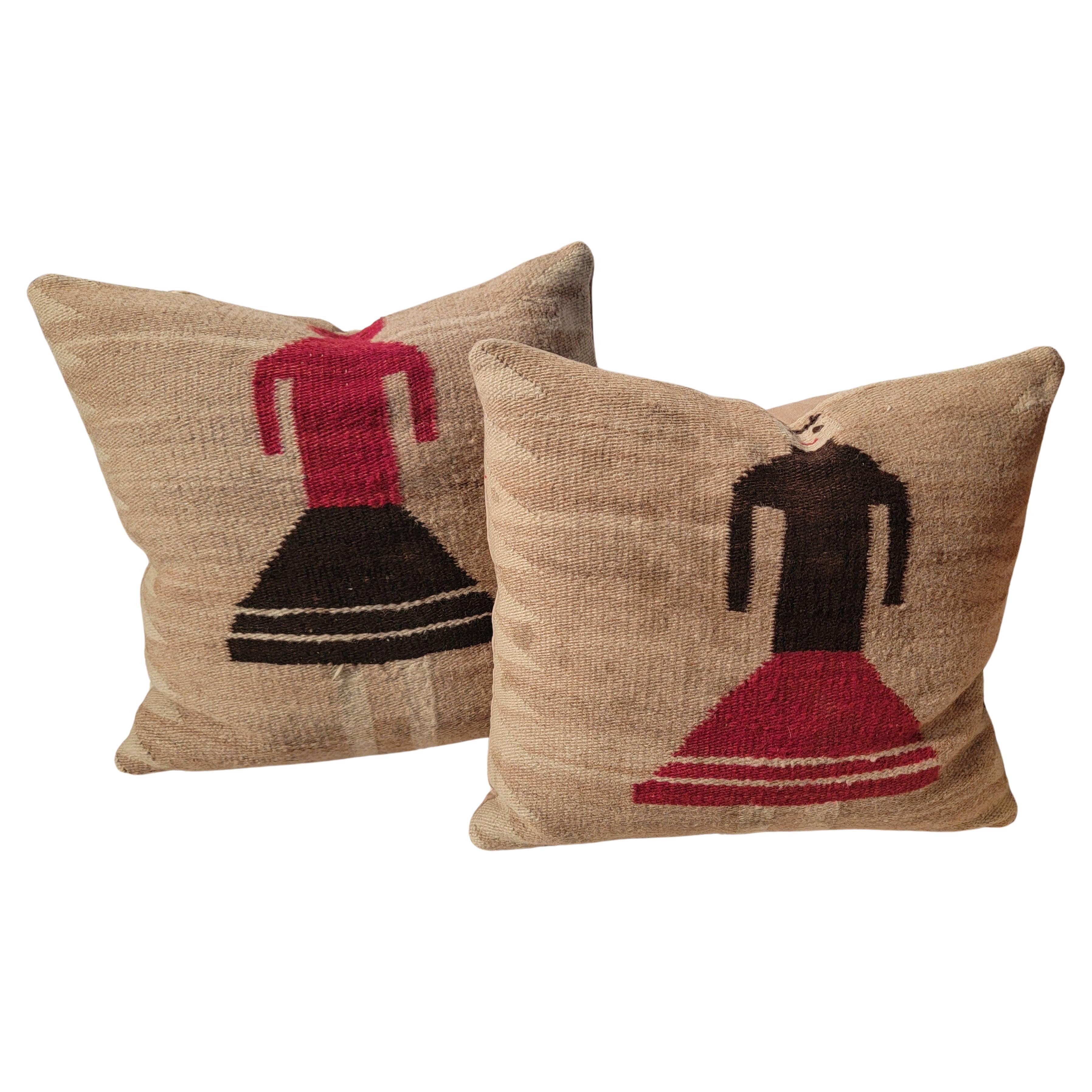 Navajo Indian  Girls Dancers -Pair For Sale