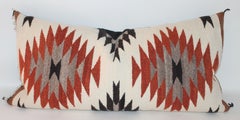 Navajo Indian Saddle Blanket Weaving Bolster Pillows / Collection of Five