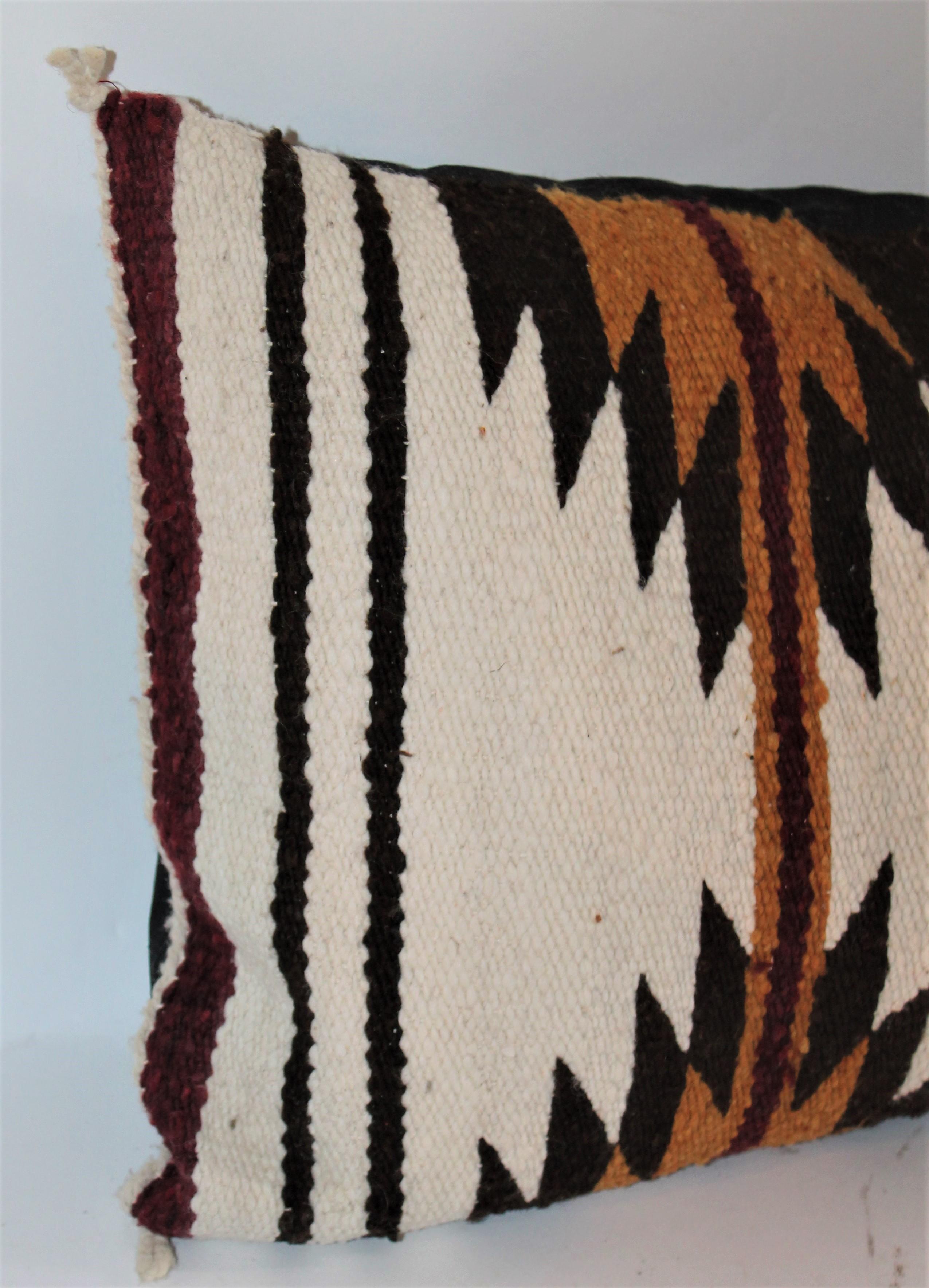 Navajo Indian Saddle Weaving Pillows, 2 2
