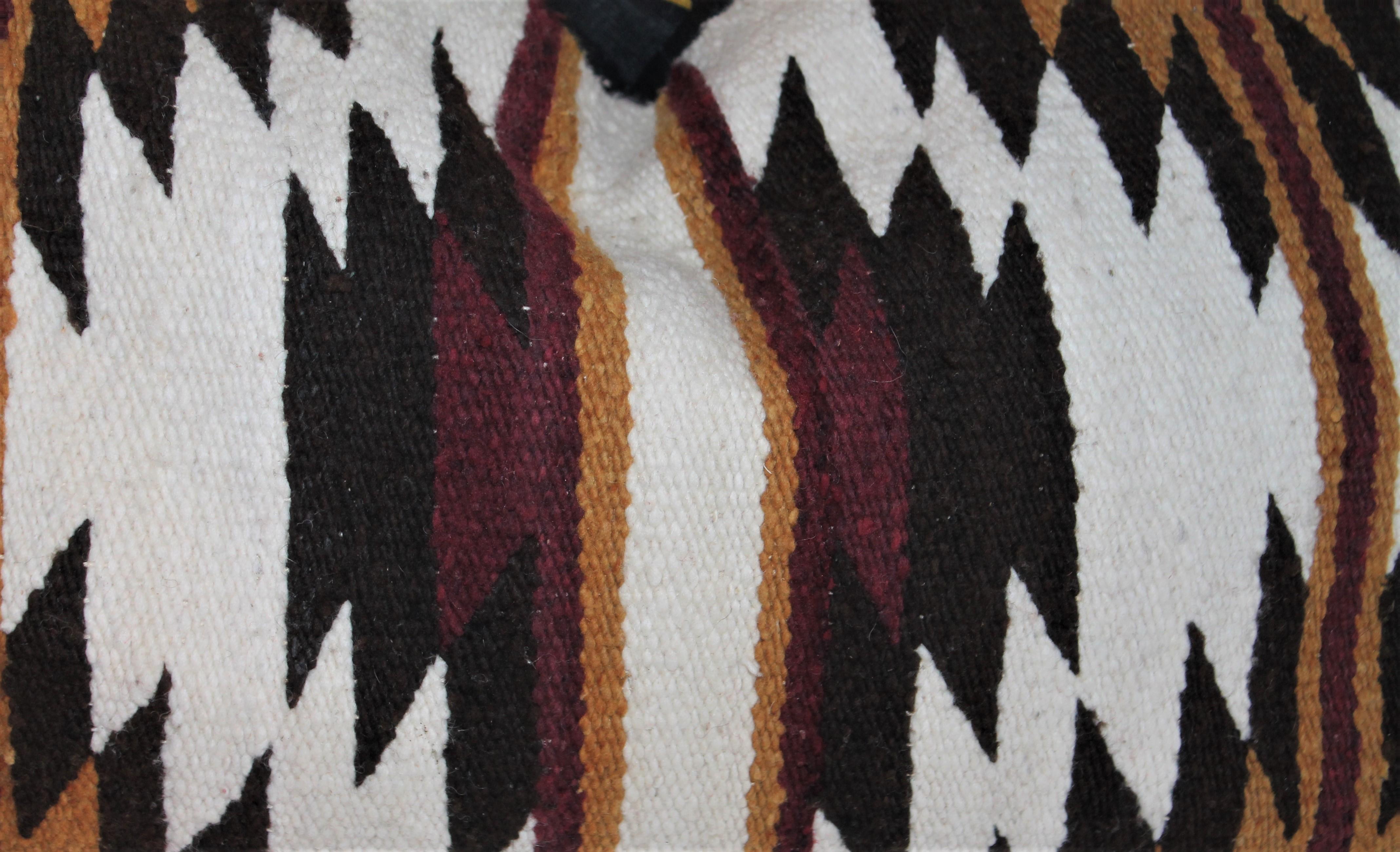 20th Century Navajo Indian Saddle Weaving Pillows, 2