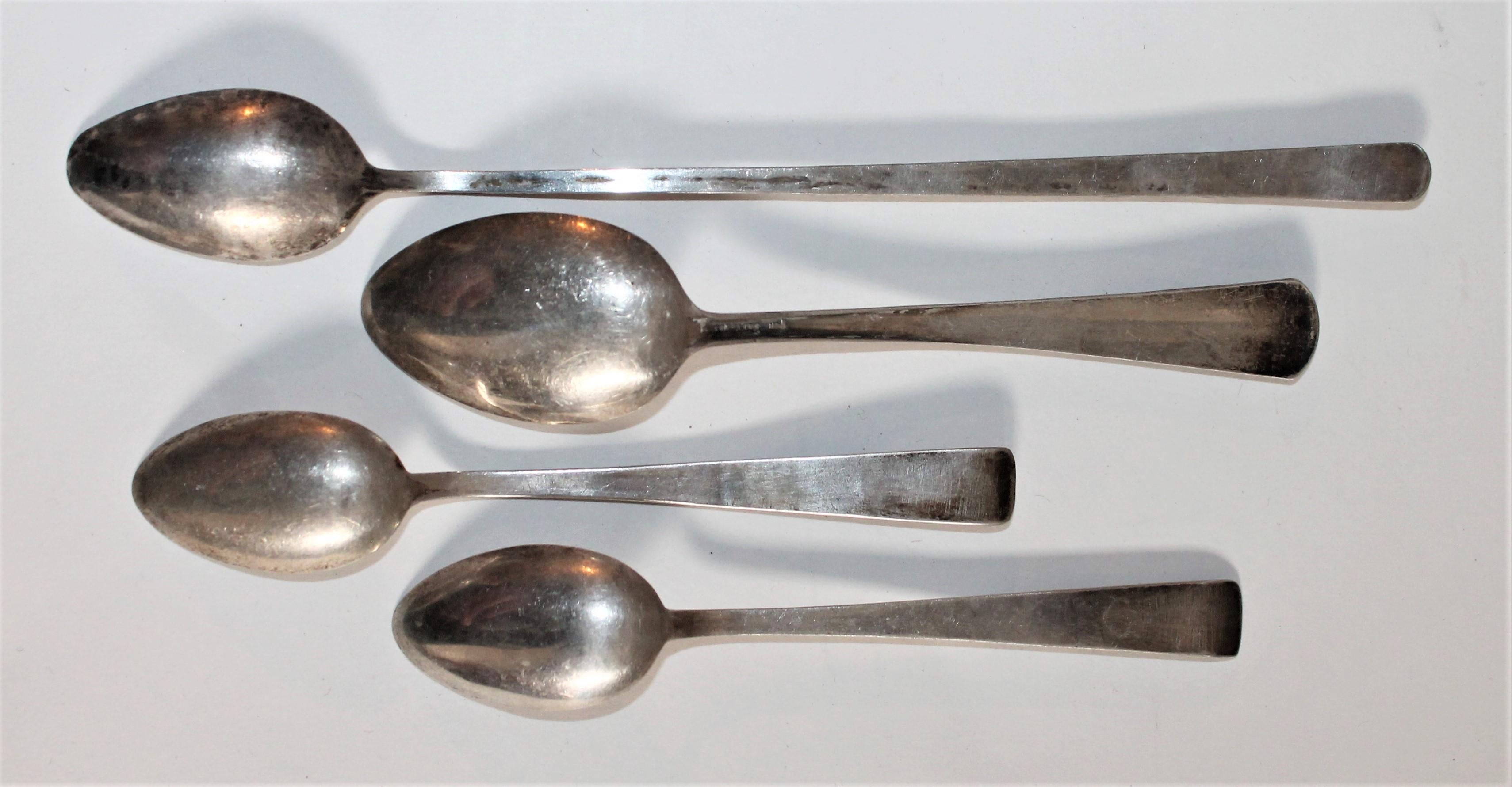 navajo silver spoons