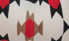 Navajo Indian Weaving Bolster Pillow