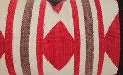 Navajo Indian Weaving Bolster Pillow