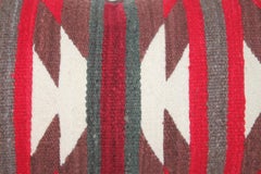Navajo Indian Weaving Bolster Pillow