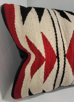 Navajo Indian Weaving Bolster Pillow
