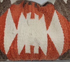 Navajo Indian Weaving Bolster Pillow