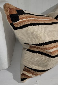 Navajo Indian Weaving Bolster Pillow