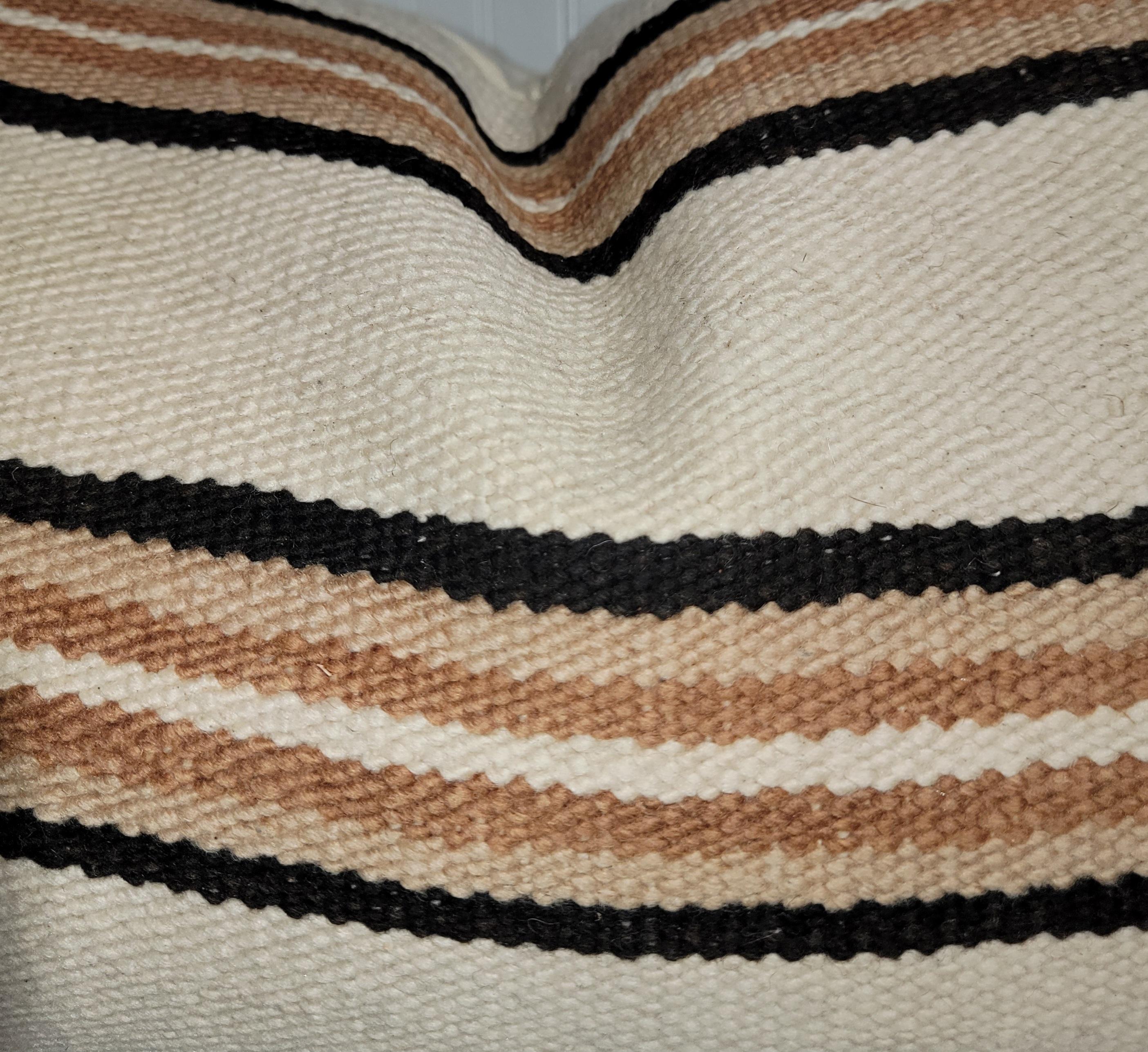 Arte popolare Cuscino bolster con tessitura indiana Navajo in vendita