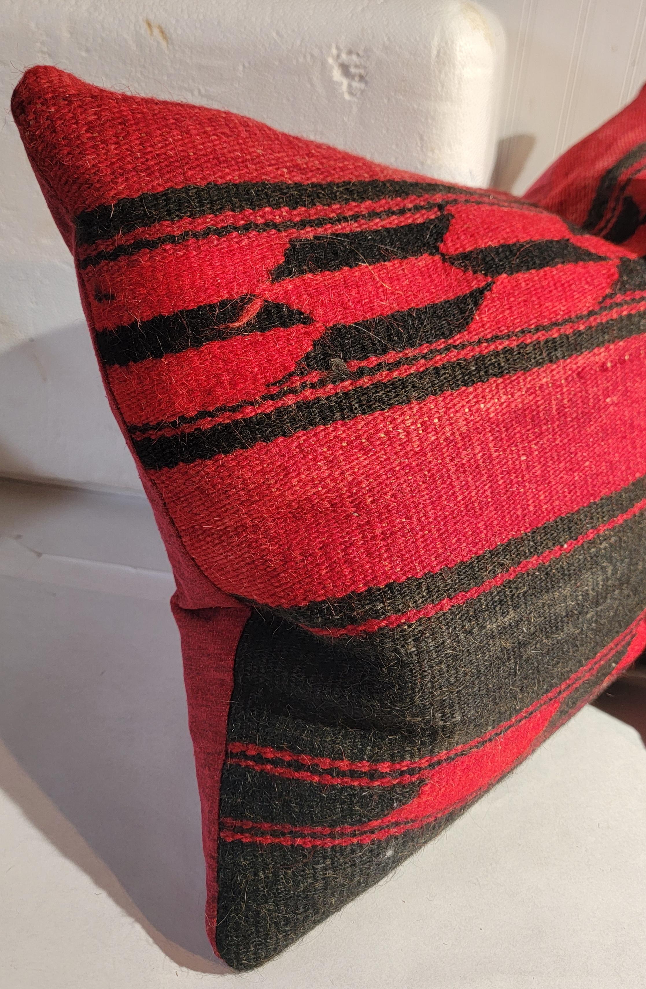 Américain Taie d'oreiller Navajo Indian Weaving en vente