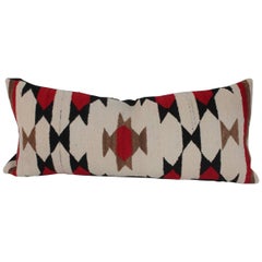 Coussin traversin de tissage indien Navajo