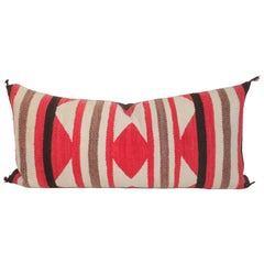 Navajo Indian Weaving Bolster Pillow