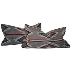 Coussin traversin de tissage indien Navajo