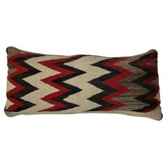 Navajo Indian Weaving Bolster Pillow