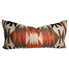 Navajo Indian Weaving Bolster Pillow