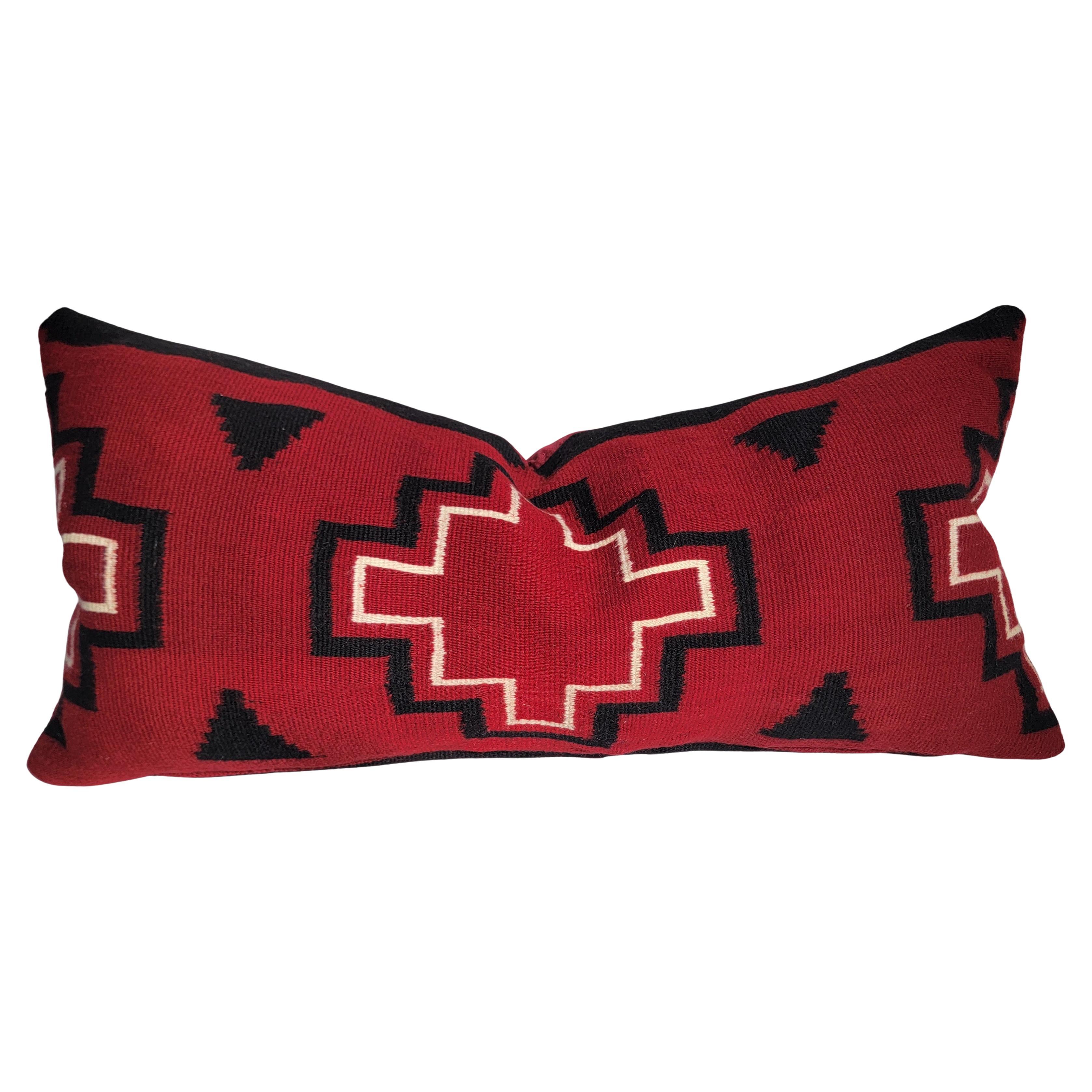 Taie d'oreiller Navajo Indian Weaving