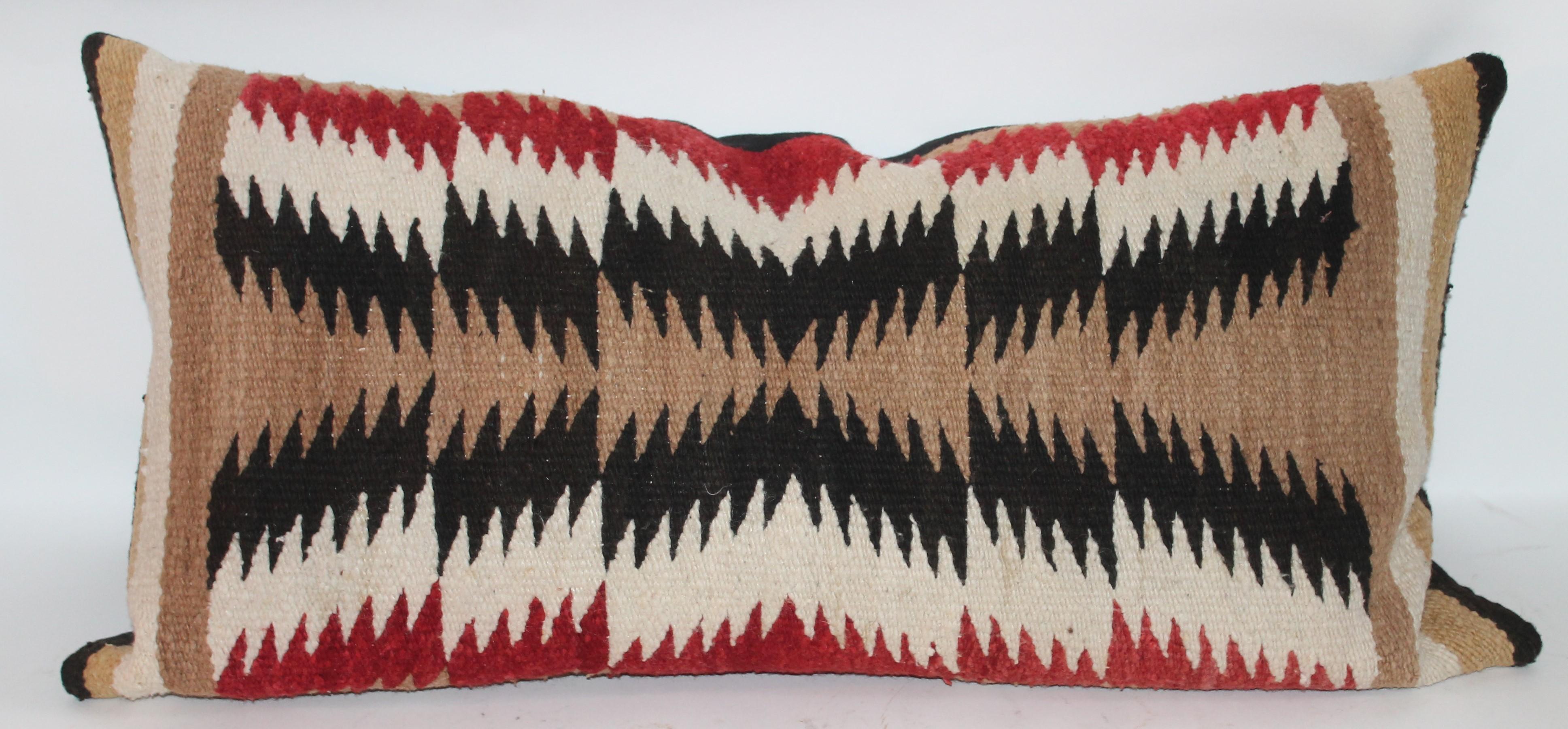 Navajo Indian Weaving Bolster Pillows, Collection of Five In Excellent Condition In Los Angeles, CA