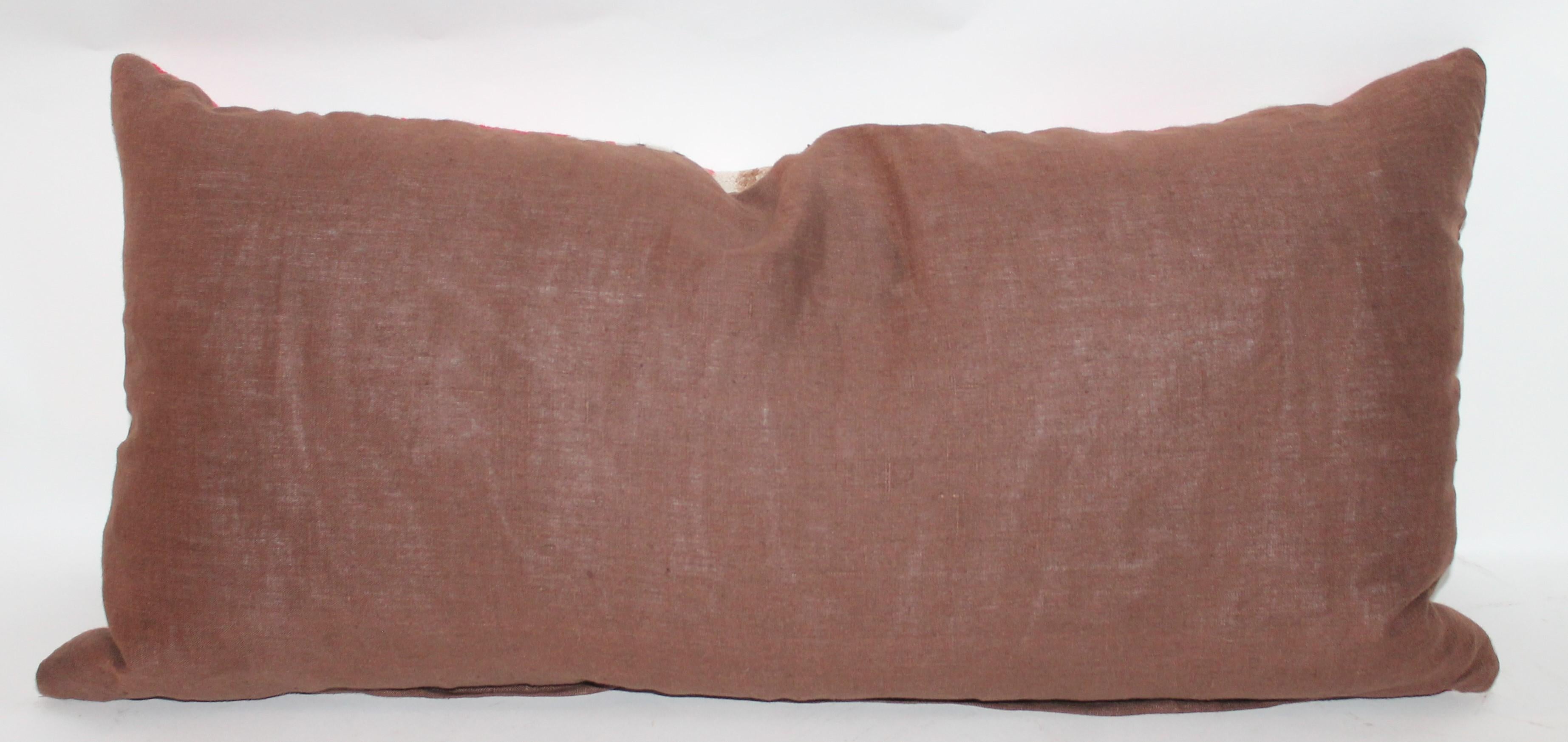 Navajo Indian Weaving Bolster Pillows, Collection of Five 1