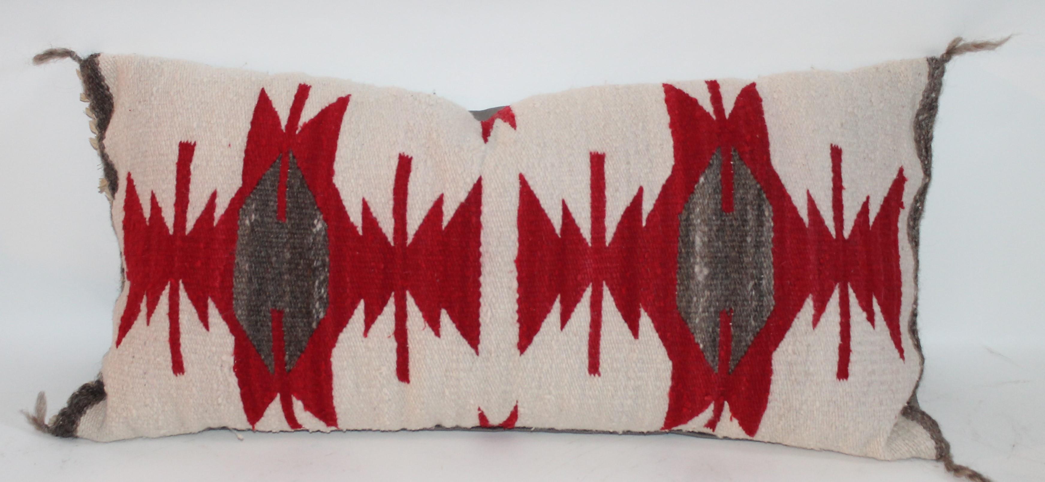 Navajo Indian Weaving Bolster Pillows, Collection of Five 2