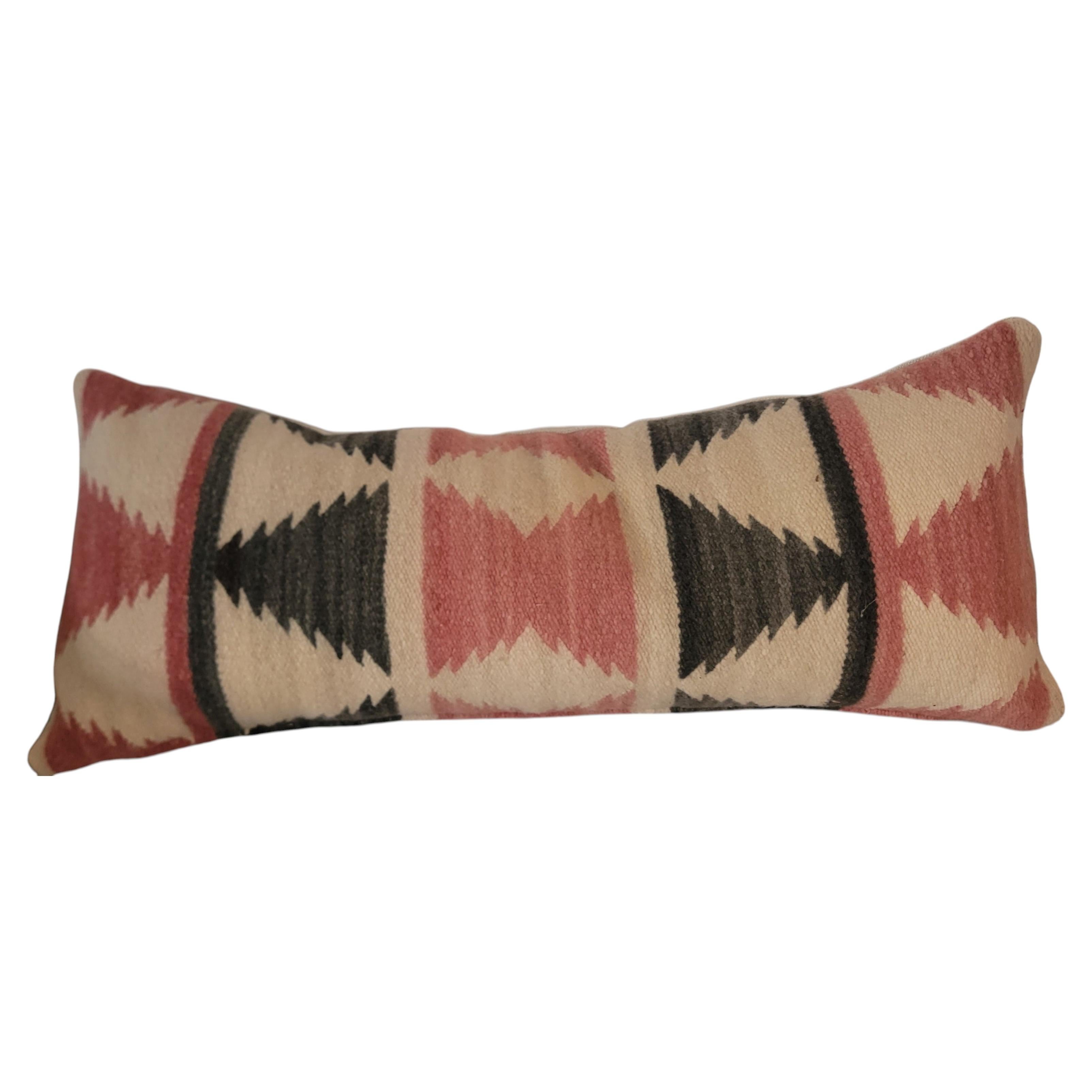 Navajo Indian Weaving Bolster Pillows