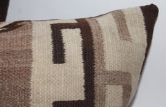 Navajo Indian Weaving Bolster Pillows, Pair