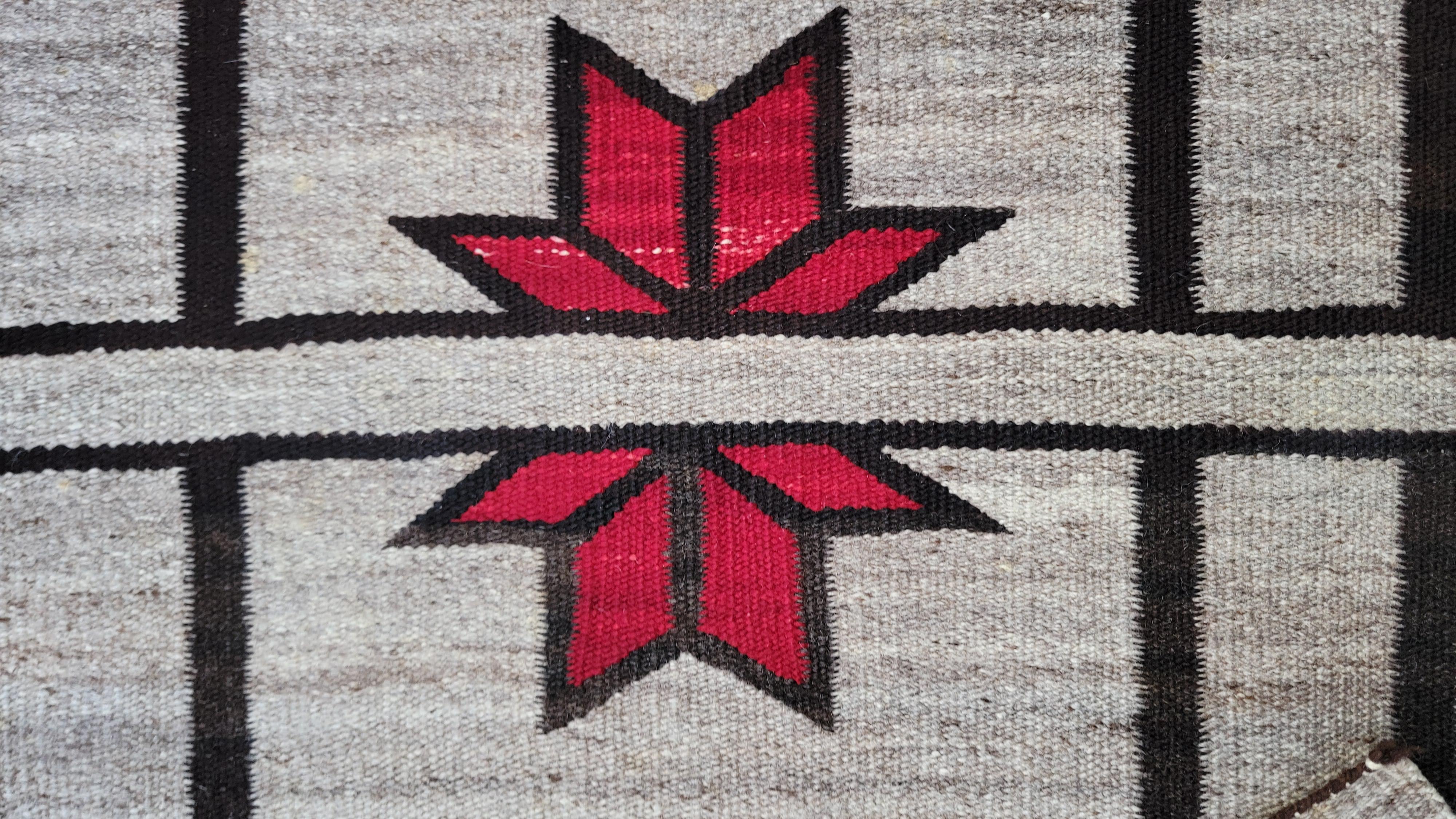 Tejido indio navajo -Crystal Trading Company Estadounidense en venta