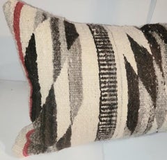Navajo Indian Weaving Eye Dazzler Bolster Pillow