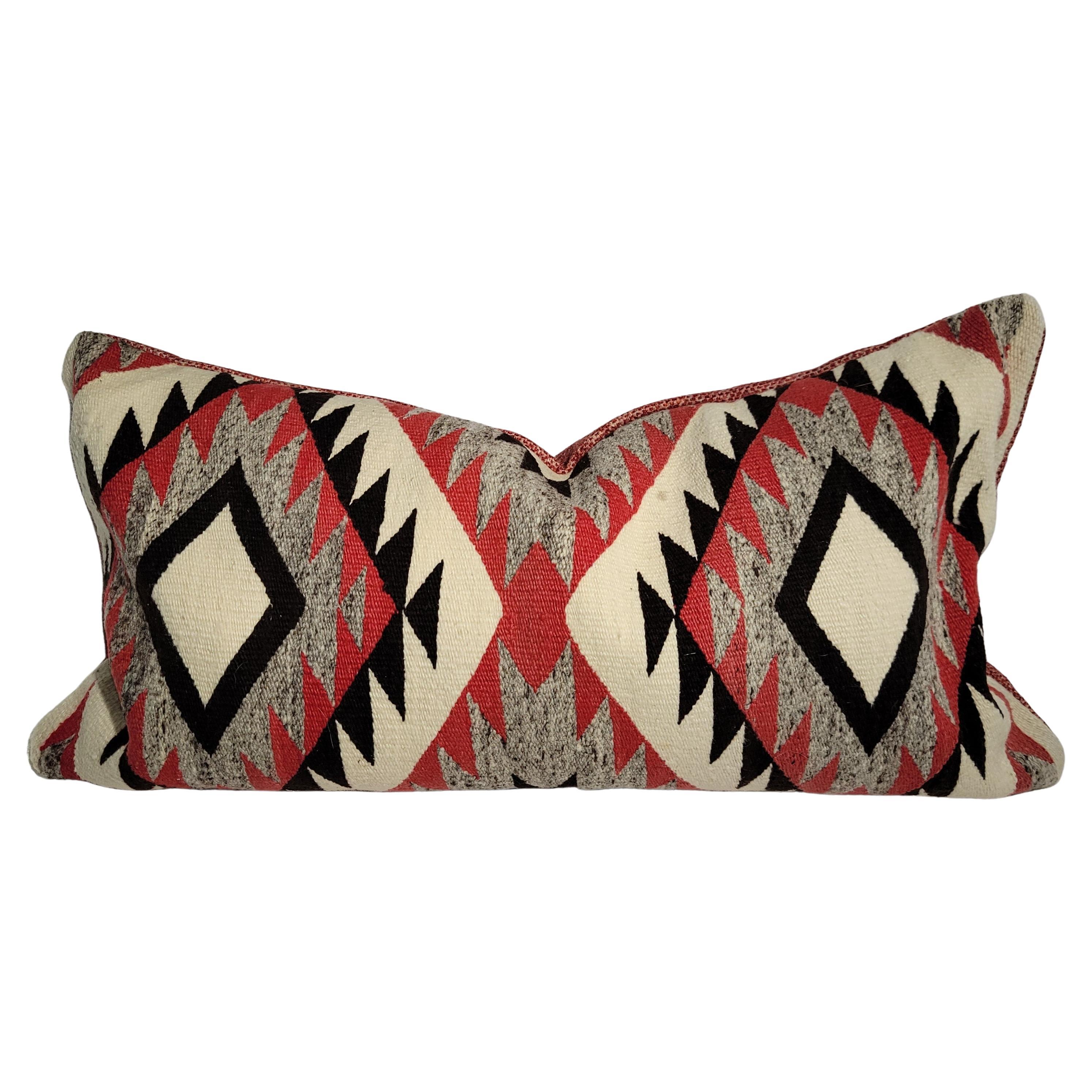 Navajo Indian Weaving Eye Dazzler Pillow