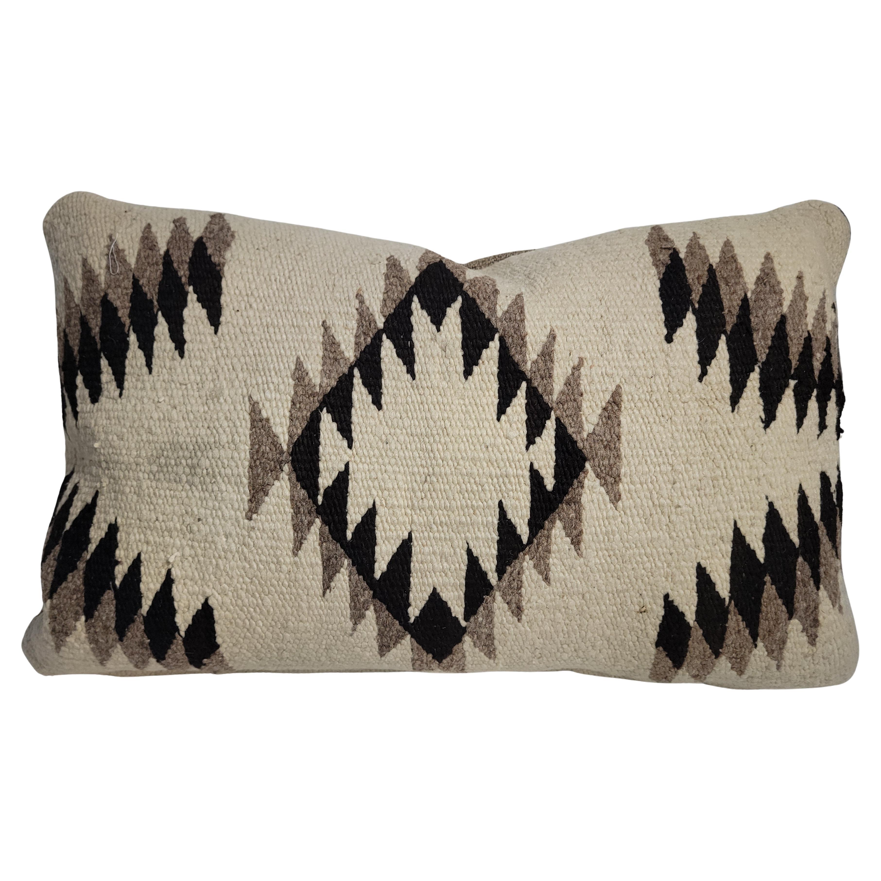 Navajo Indian Weaving / Eye Dazzler Pillow