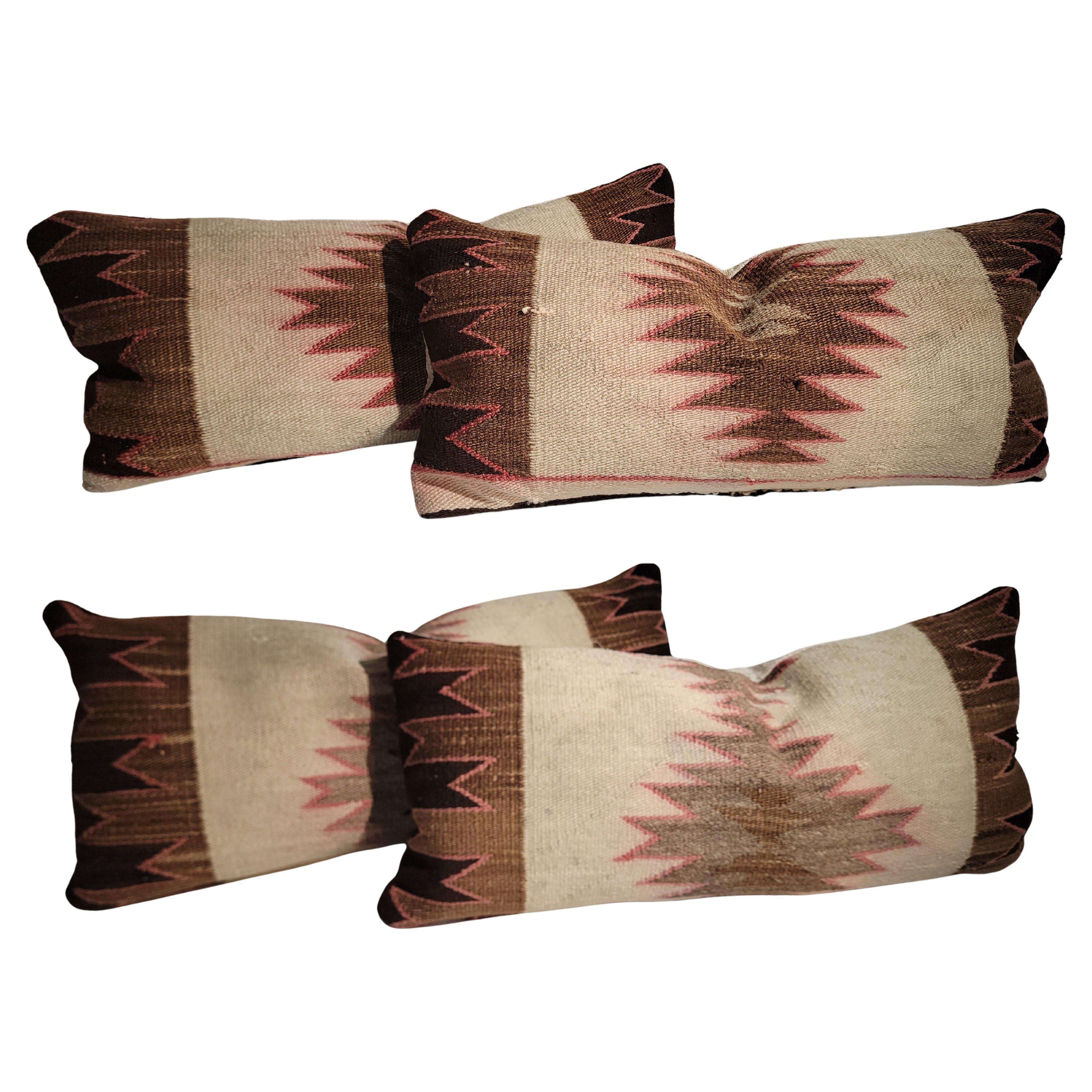 Cuscini Navajo Indian Weaving Eye Dazzler 'Pair' (coppia)