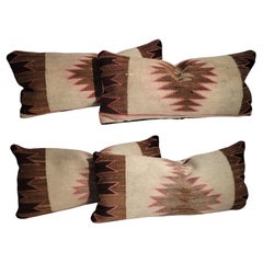 Navajo Indian Weaving Eye Dazzler Pillows 'Pair'