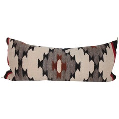 Navajo Indian Weaving Geometric Bolster Pillow