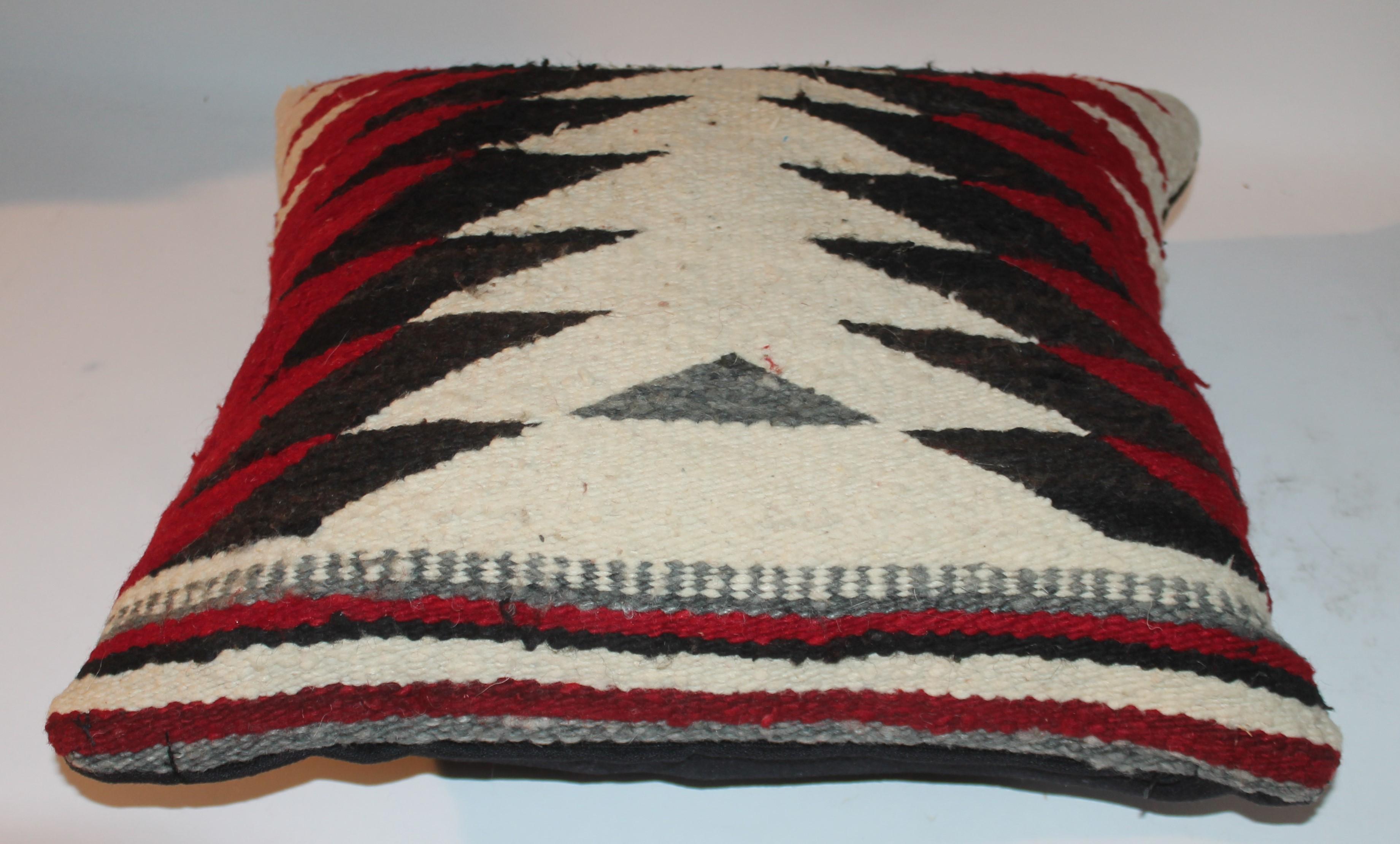 Adirondack Navajo Indian Weaving Geometric Pillows-Pair