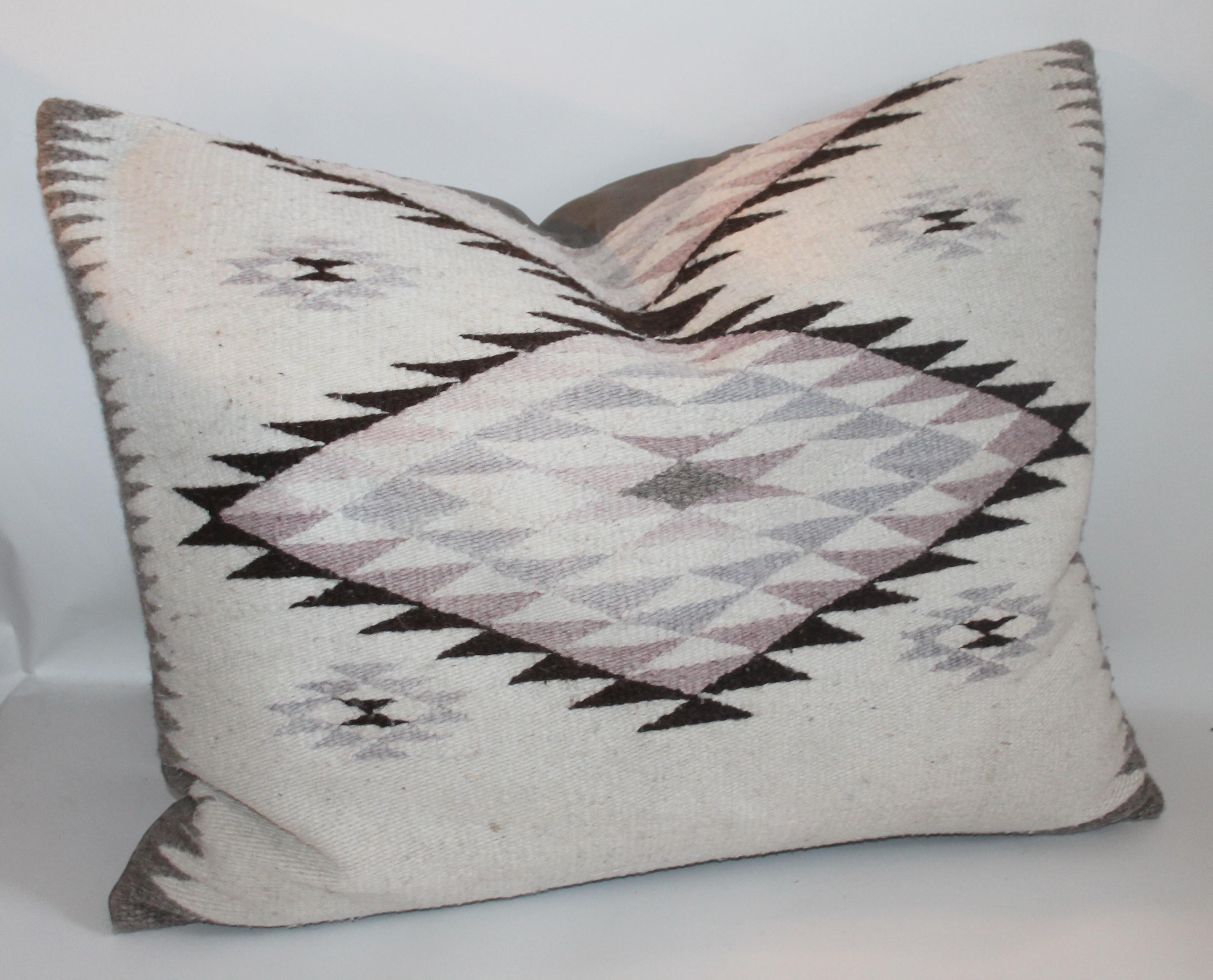 American Navajo Indian Weaving Large Pillows or Pair