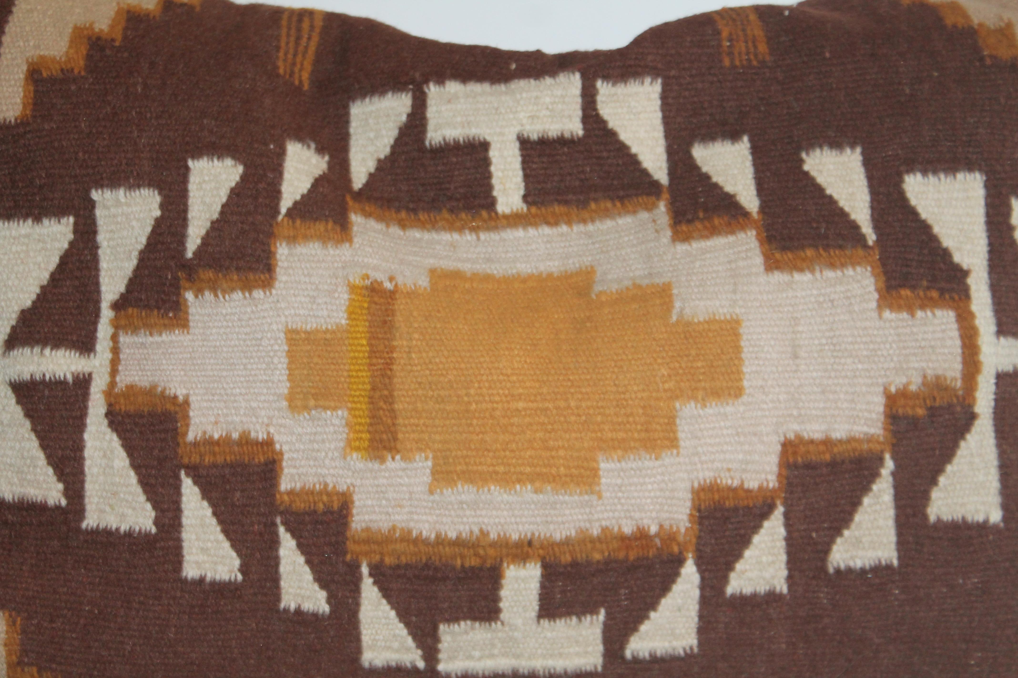 Adirondack Navajo Indian Weaving Pillow