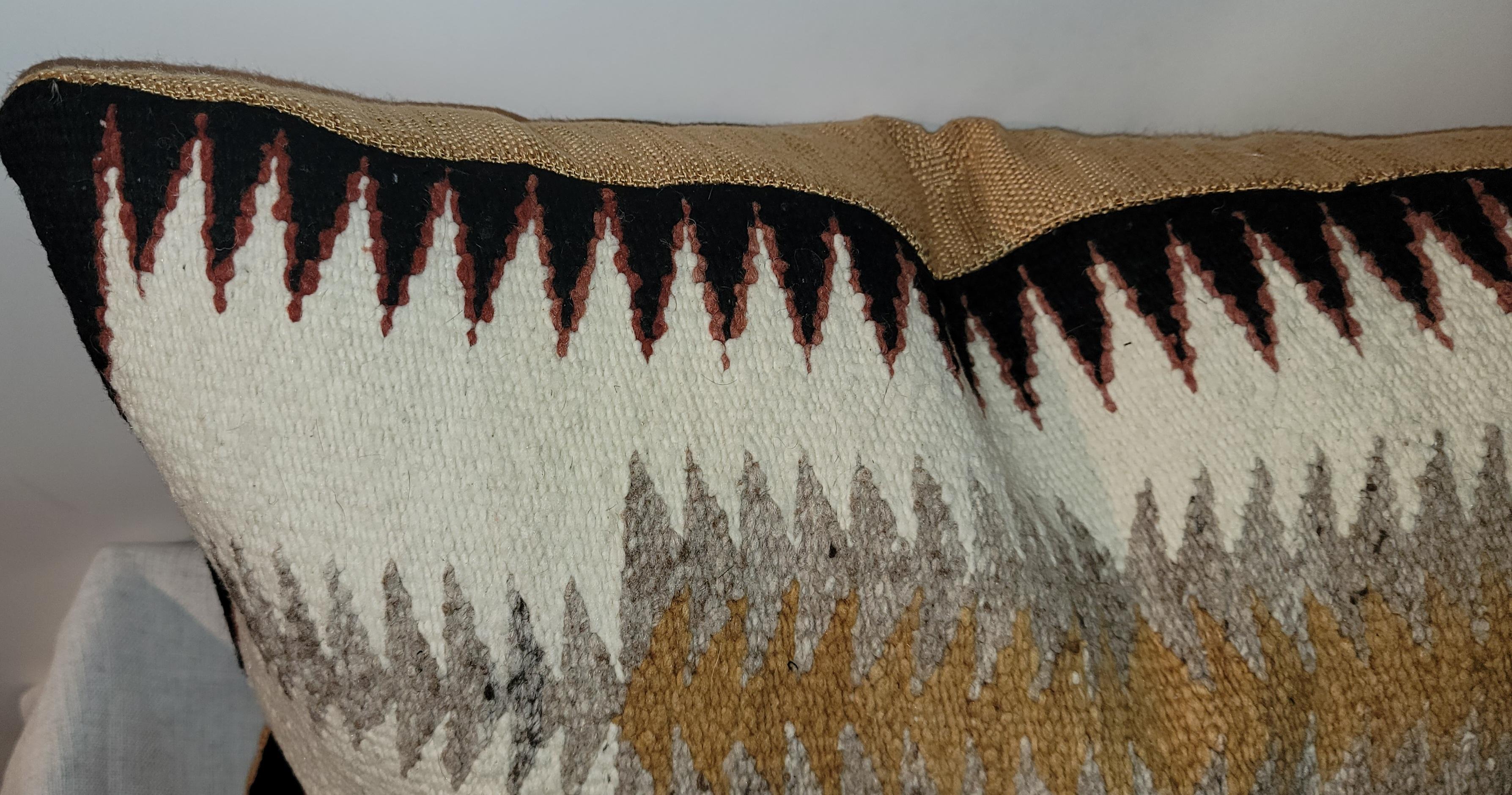 Adirondack Coussin de tissage indien Navajo en vente