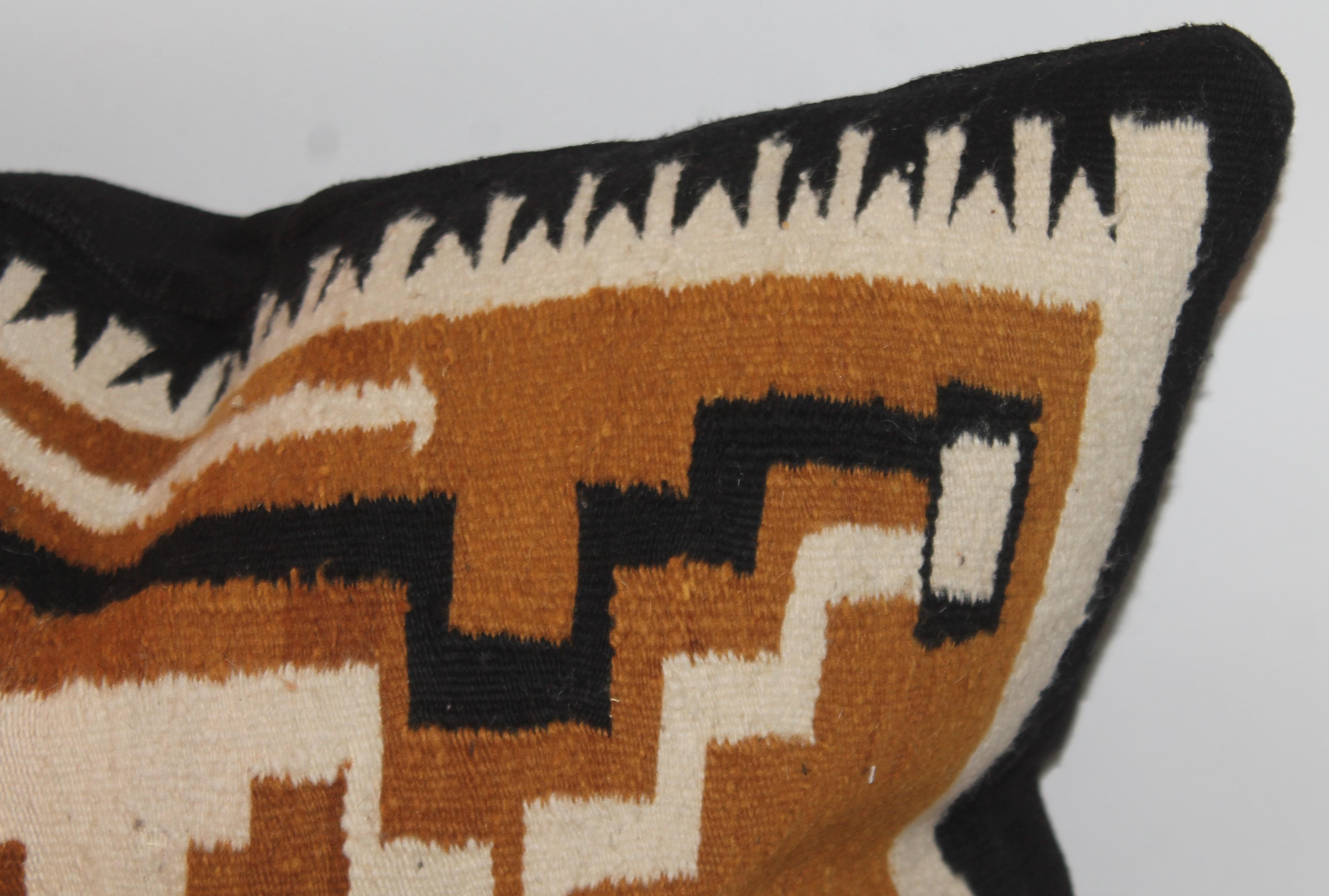 American Navajo Indian Weaving Pillow For Sale