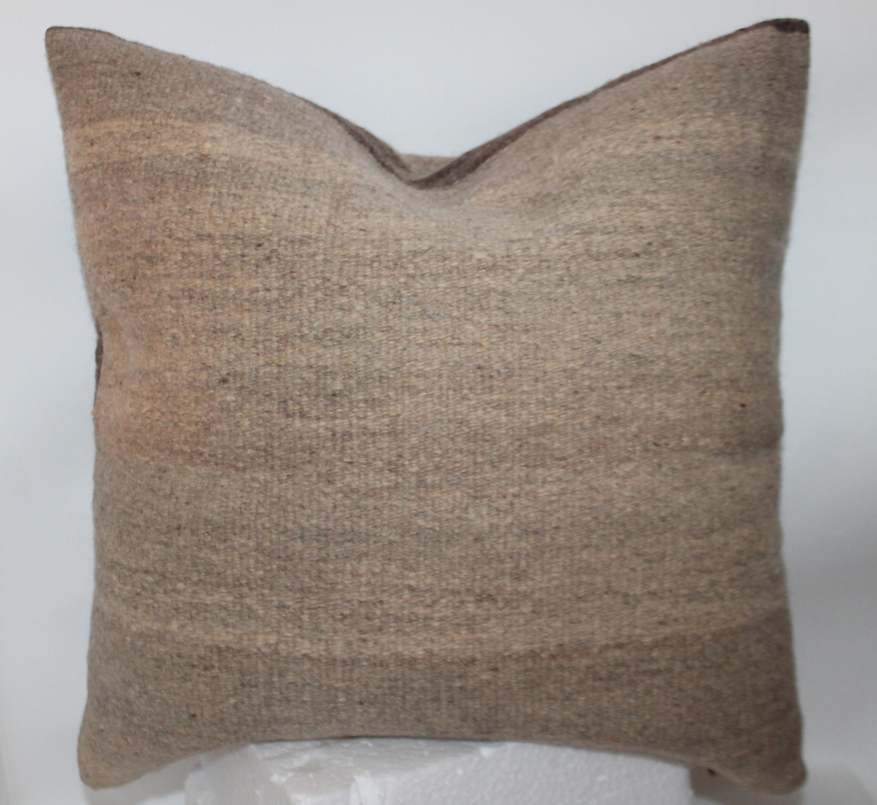 Hand-Woven Navajo Indian Weaving Pillow
