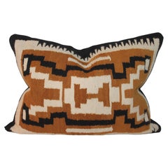 Used Navajo Indian Weaving Pillow