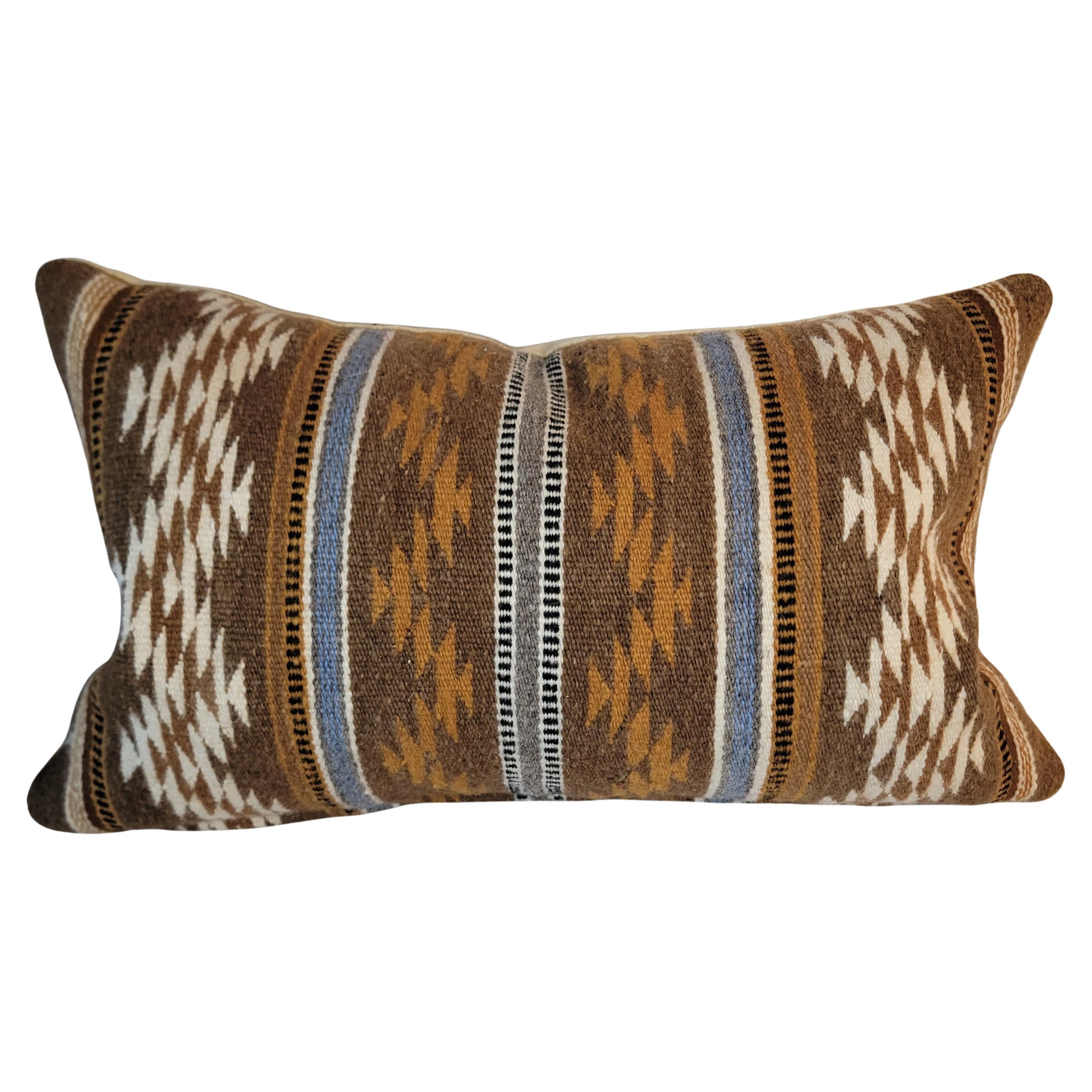 Navajo Indian Weaving Pillow
