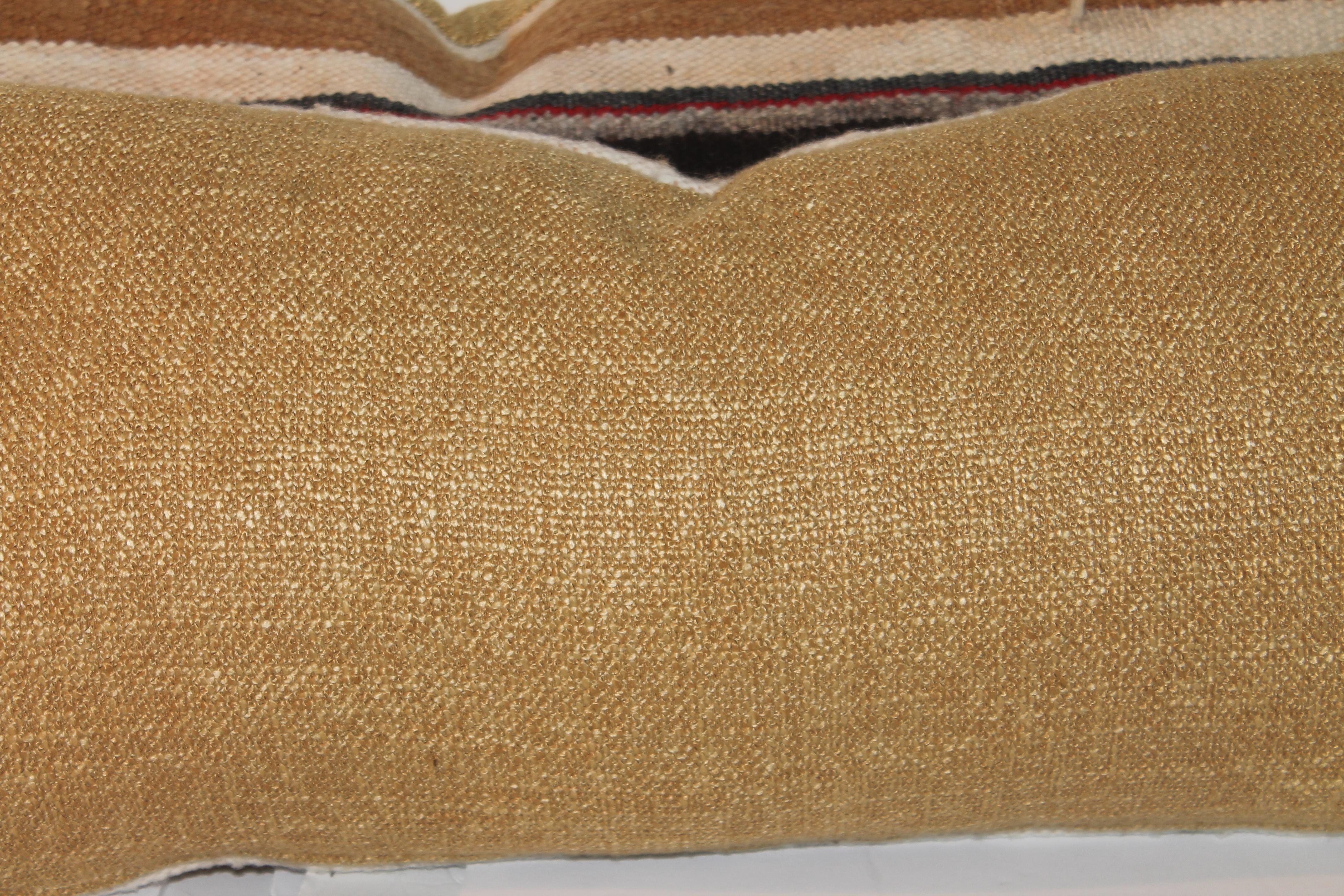 20th Century Navajo Indian Weaving Pillows, 2 For Sale