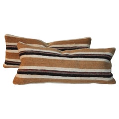 Used Navajo Indian Weaving Pillows, 2