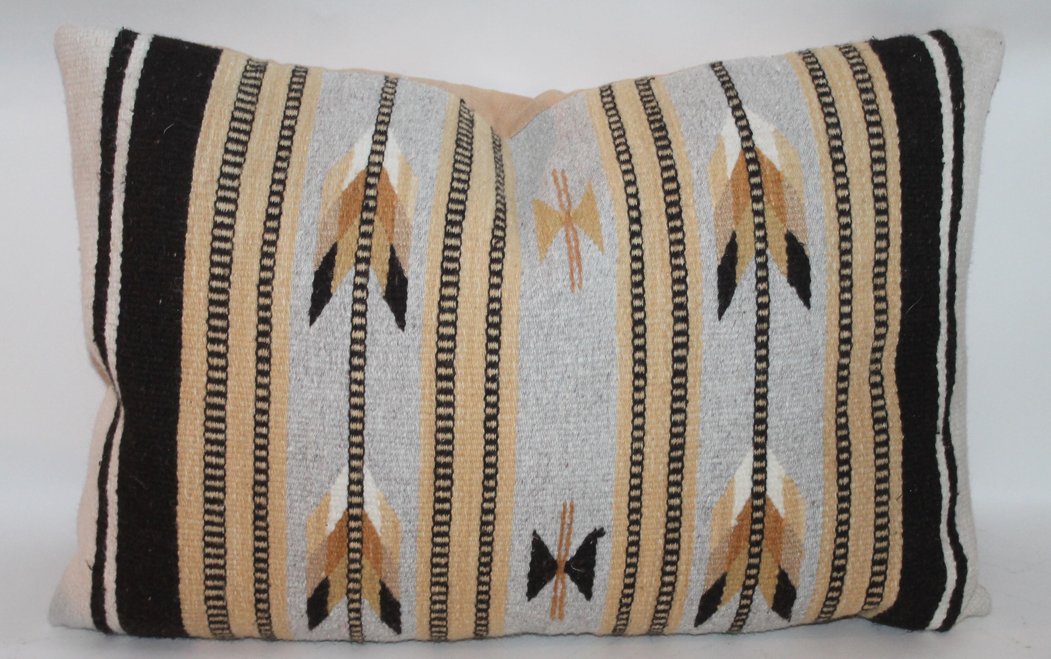 Navajo Indian Weaving Pillows, Collection of Five 3