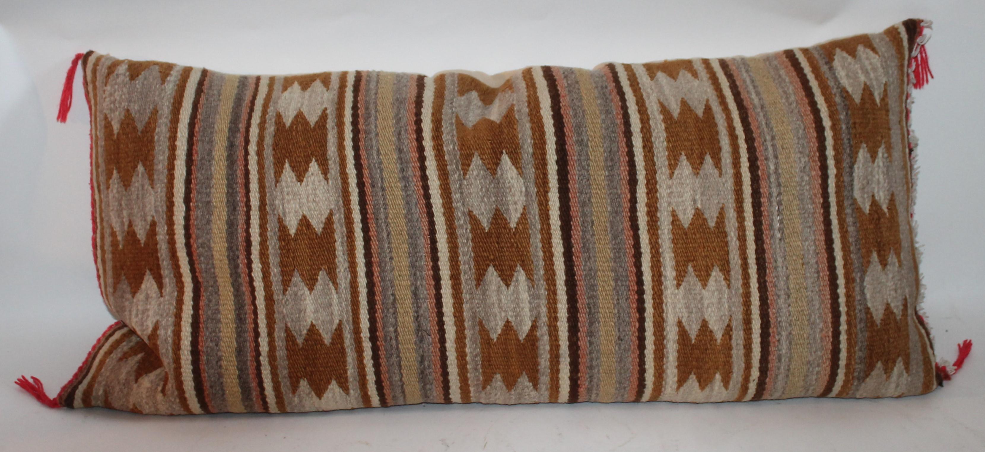 20th Century Navajo Indian Weaving Pillows, Collection of Five