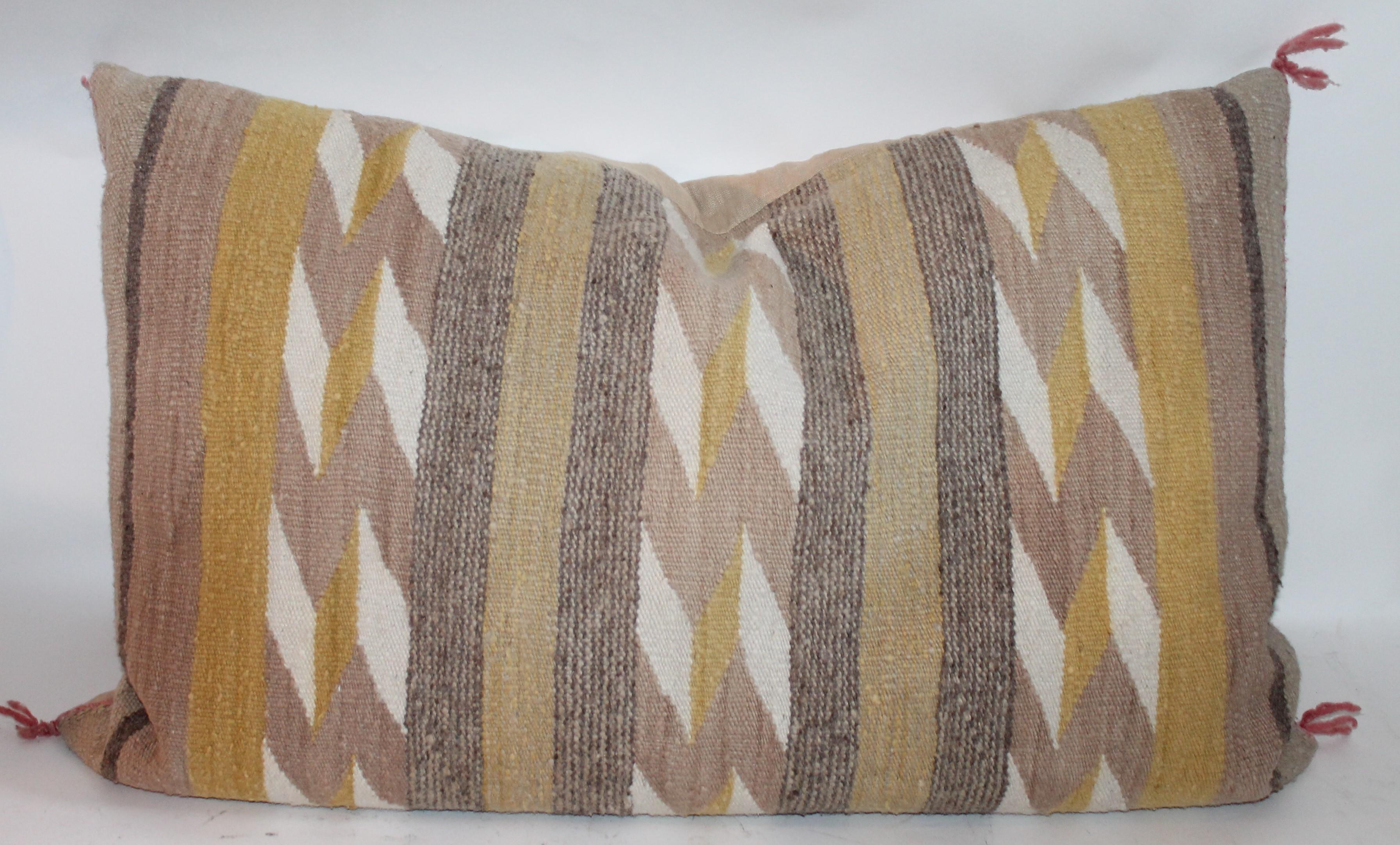 Navajo Indian Weaving Pillows, Collection of Five 1