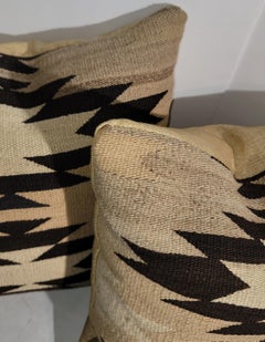 Navajo Indian Weaving Pillows, Collection of Three Pillows