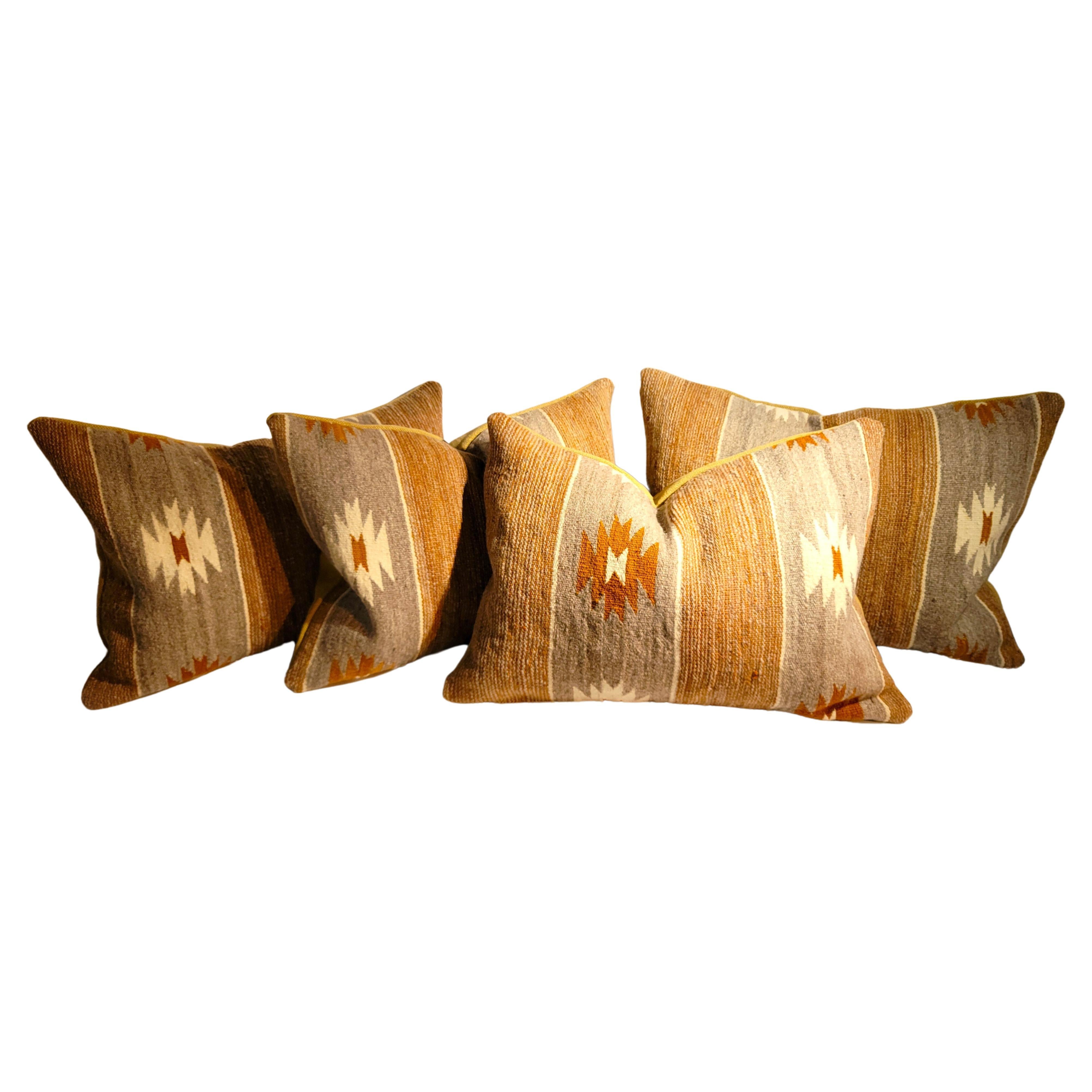 Navajo Indian Weaving Pillows ( Individually ) For Sale