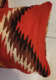 Navajo Indian Weaving Pillows -Pair