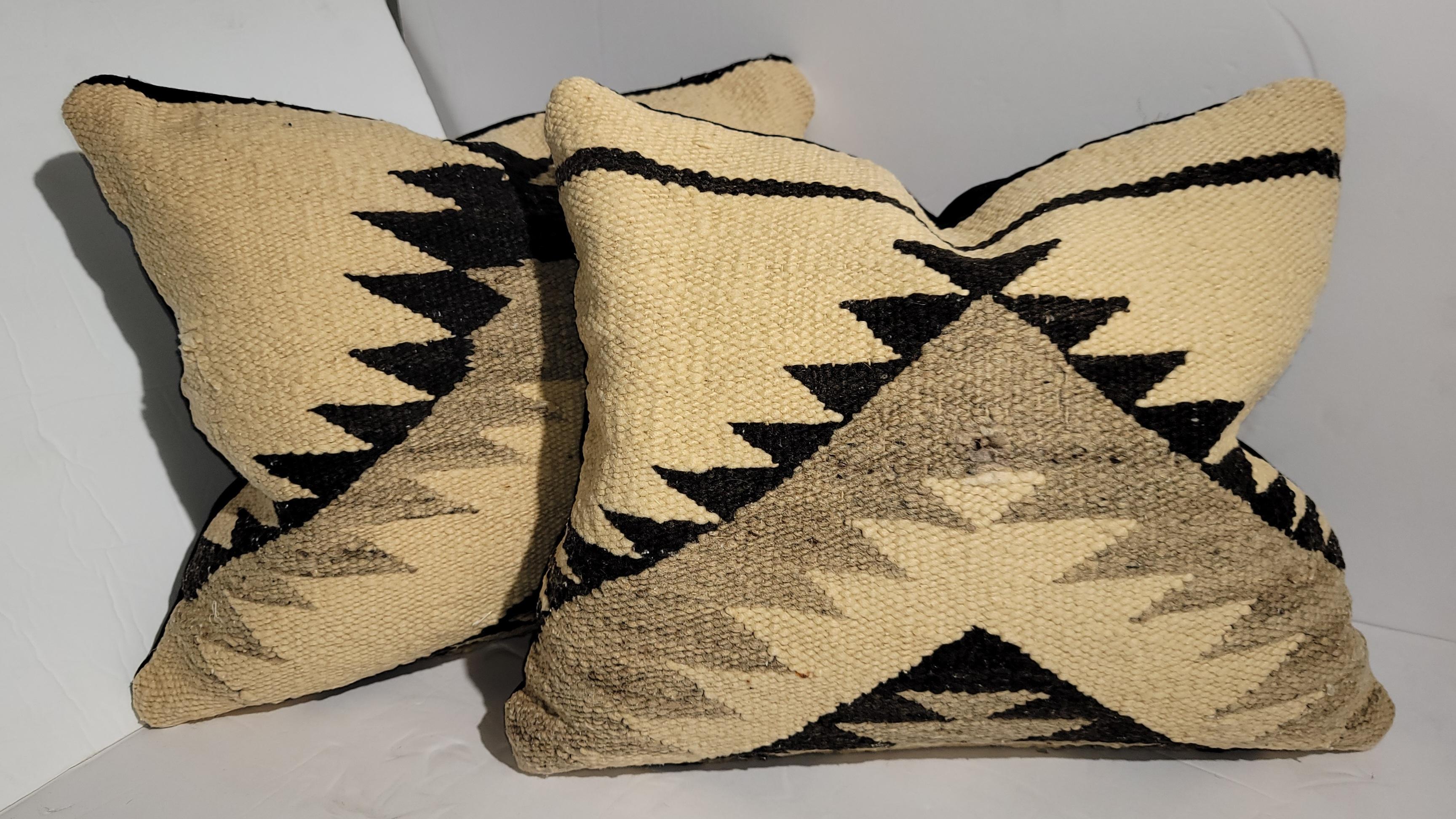 Almohadas de tejido indio navajo -Par Adirondack