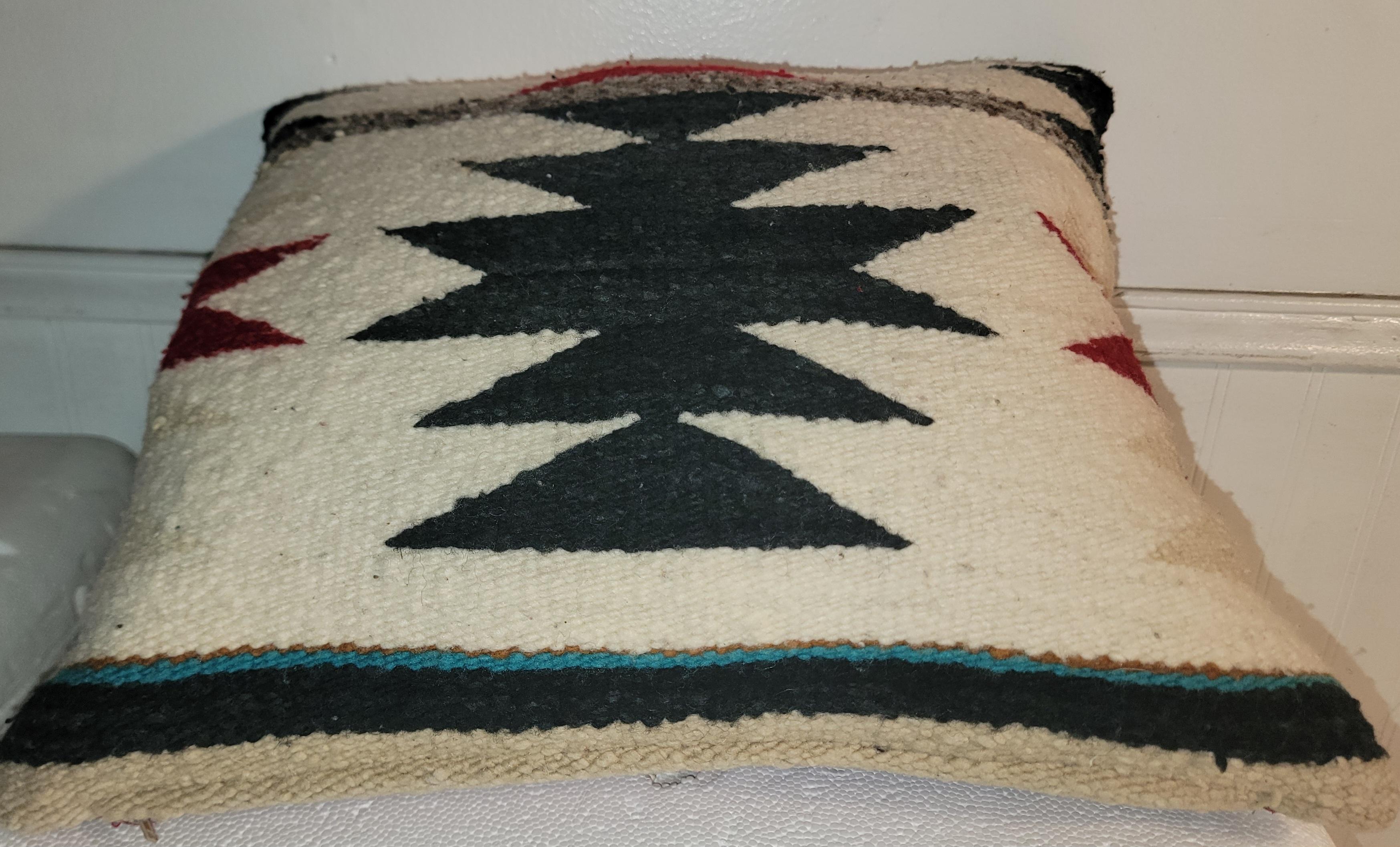 Cuscini di tessitura indiana Navajo - Coppia in vendita 2