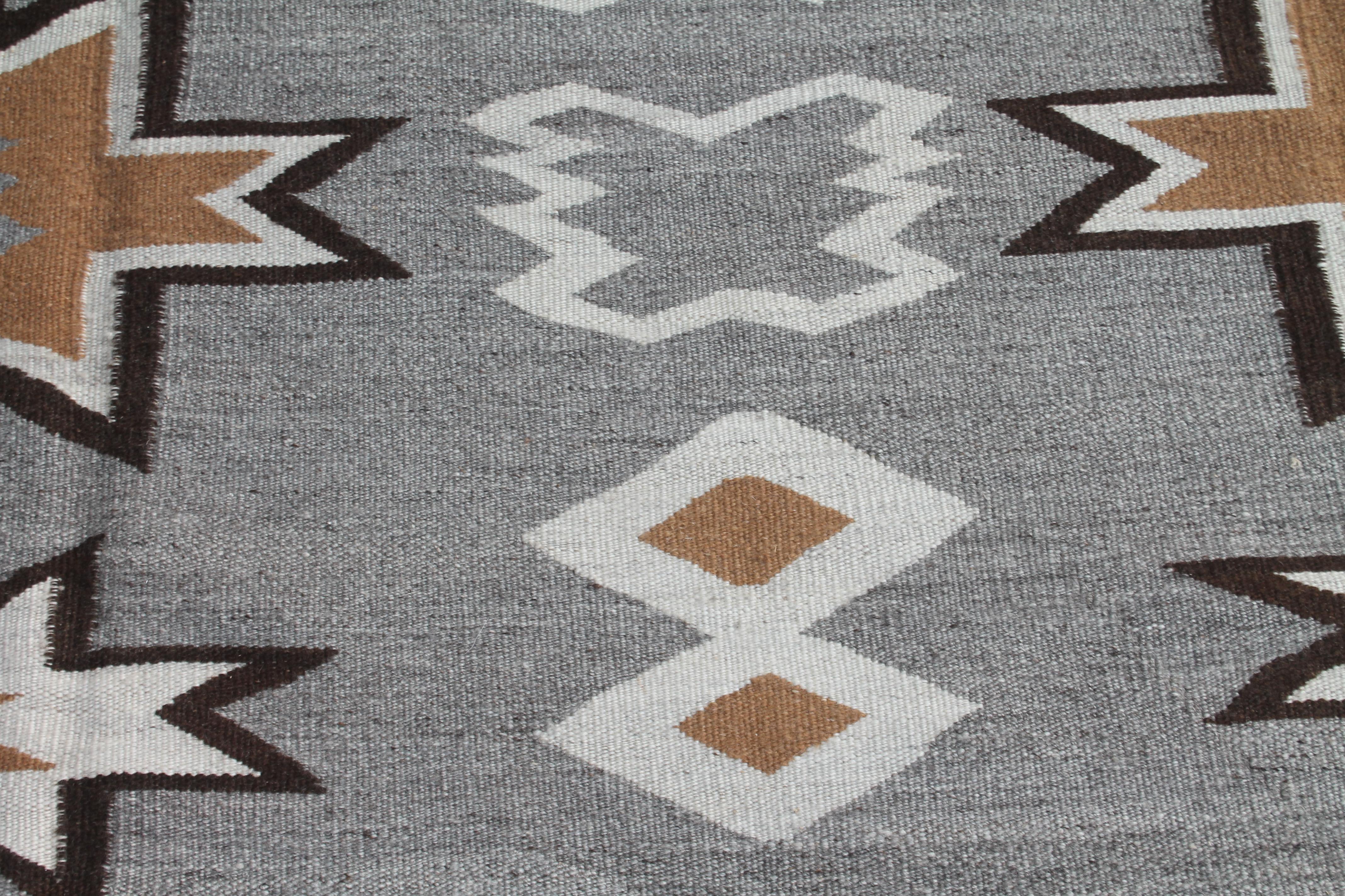 Wool Navajo Indian Weaving Room Size Rug